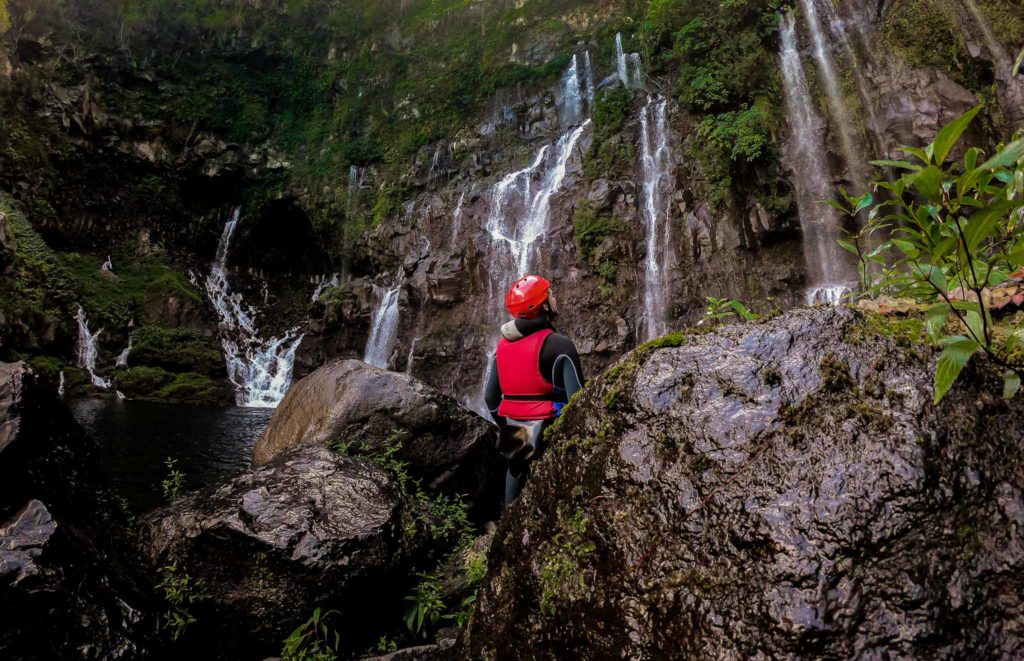 canyoning rivière langevin la reunion